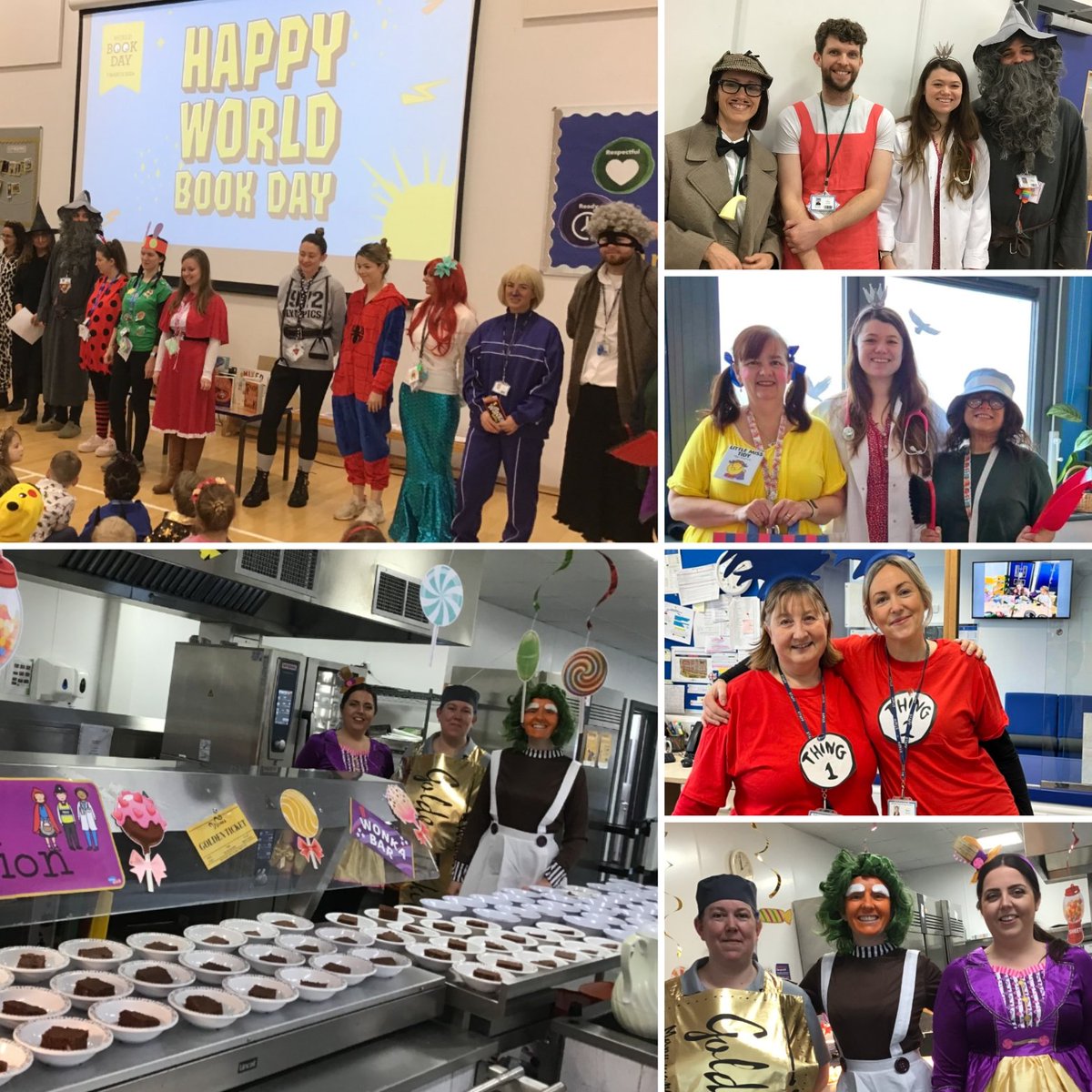 Happy Wold Book Day! Our amazing staff did the children proud and dressed as fantastic characters from favourite books! The children had so much fun @GBAcademy2 celebrating all that is reading 🤩