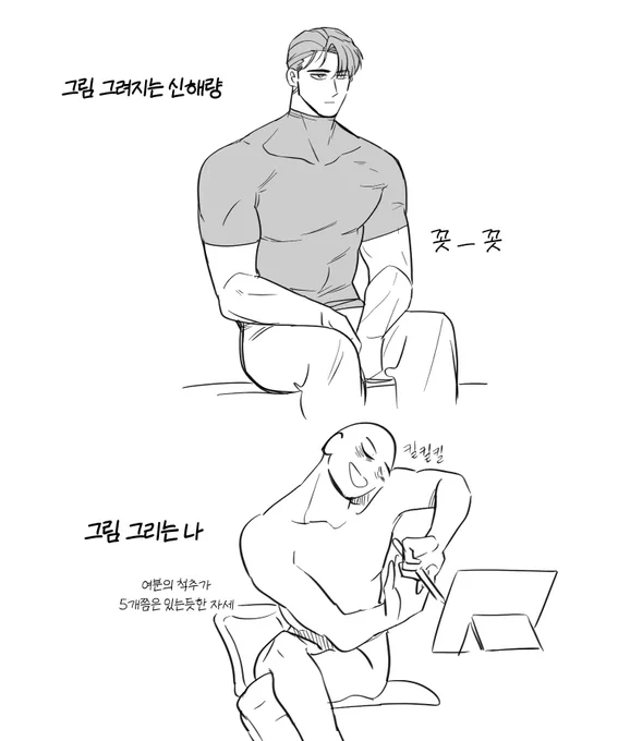 그림과의 간극 