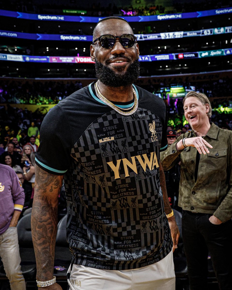 lebron liverpool shirt