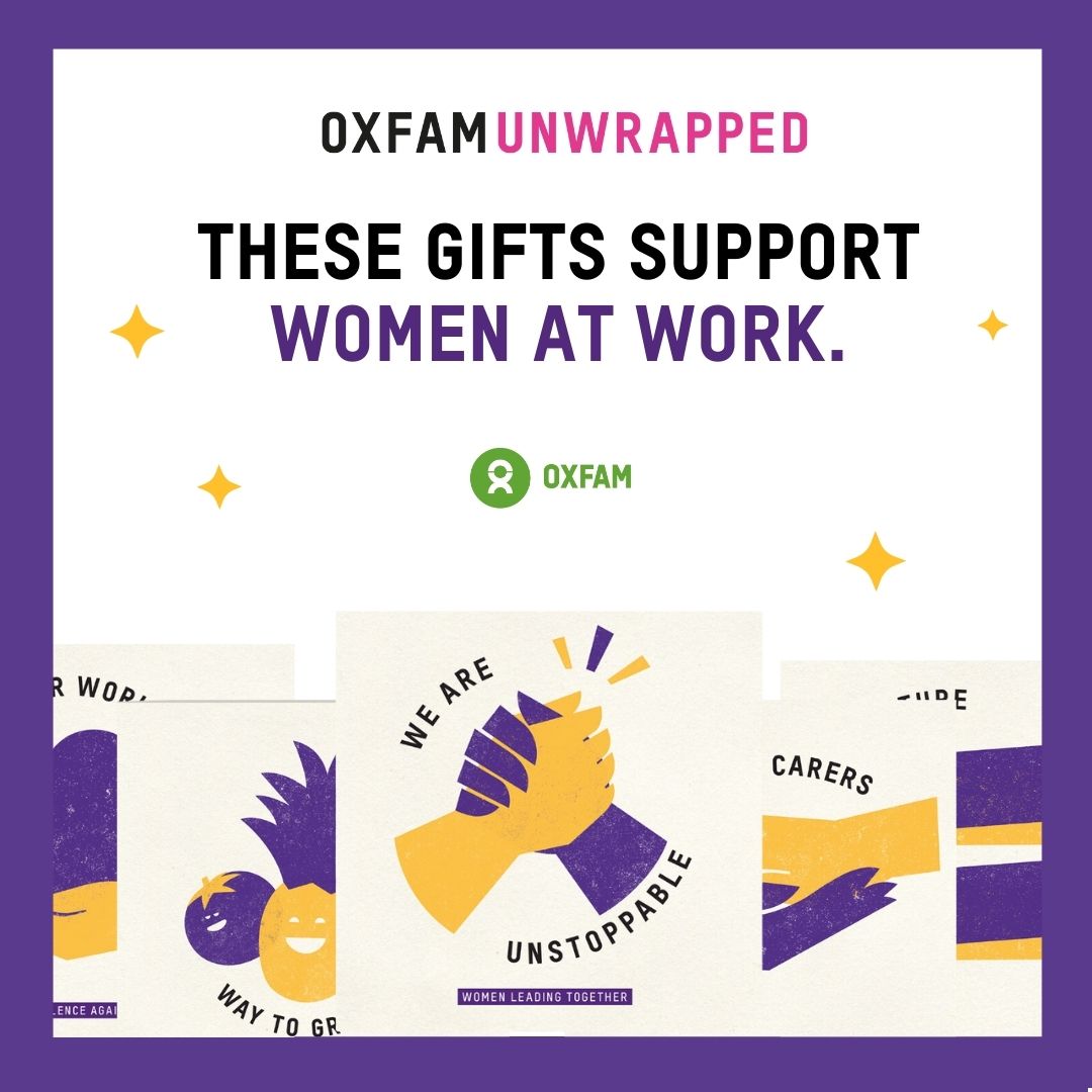 OxfamOnlineShop's tweet photo. Looking for a last-minute Mother's Day gift? 🎁✨ Grab a meaningful Unwrapped ecards at 40% off!

Join Mariatu, Aminata, Ramatu, and Magdalene in reshaping leadership in Sierra Leone. Each purchase supports female leaders, climate justice, and more

https://t.co/aDg3Sm7utD https://t.co/kgKXVxXWar