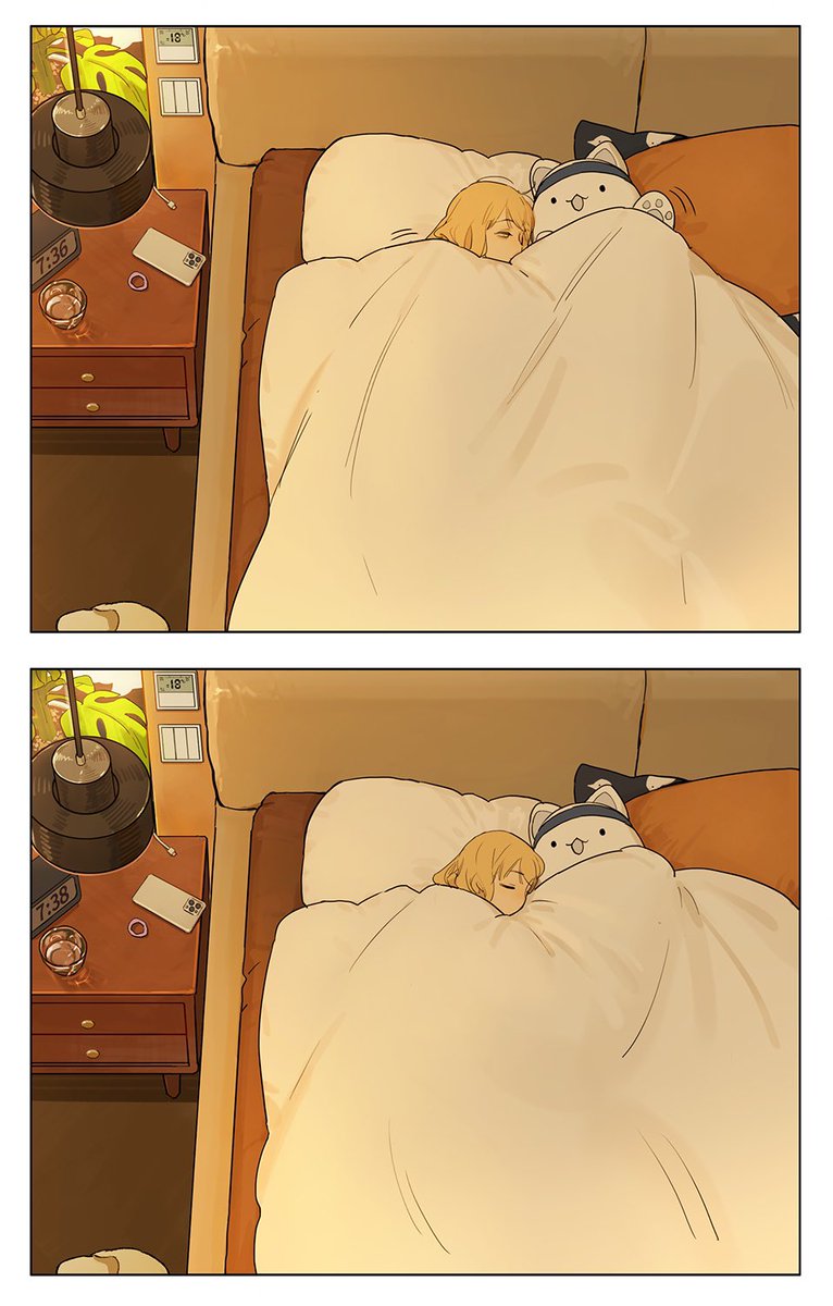 Enjoy a blissful lie-in on weekend morning~