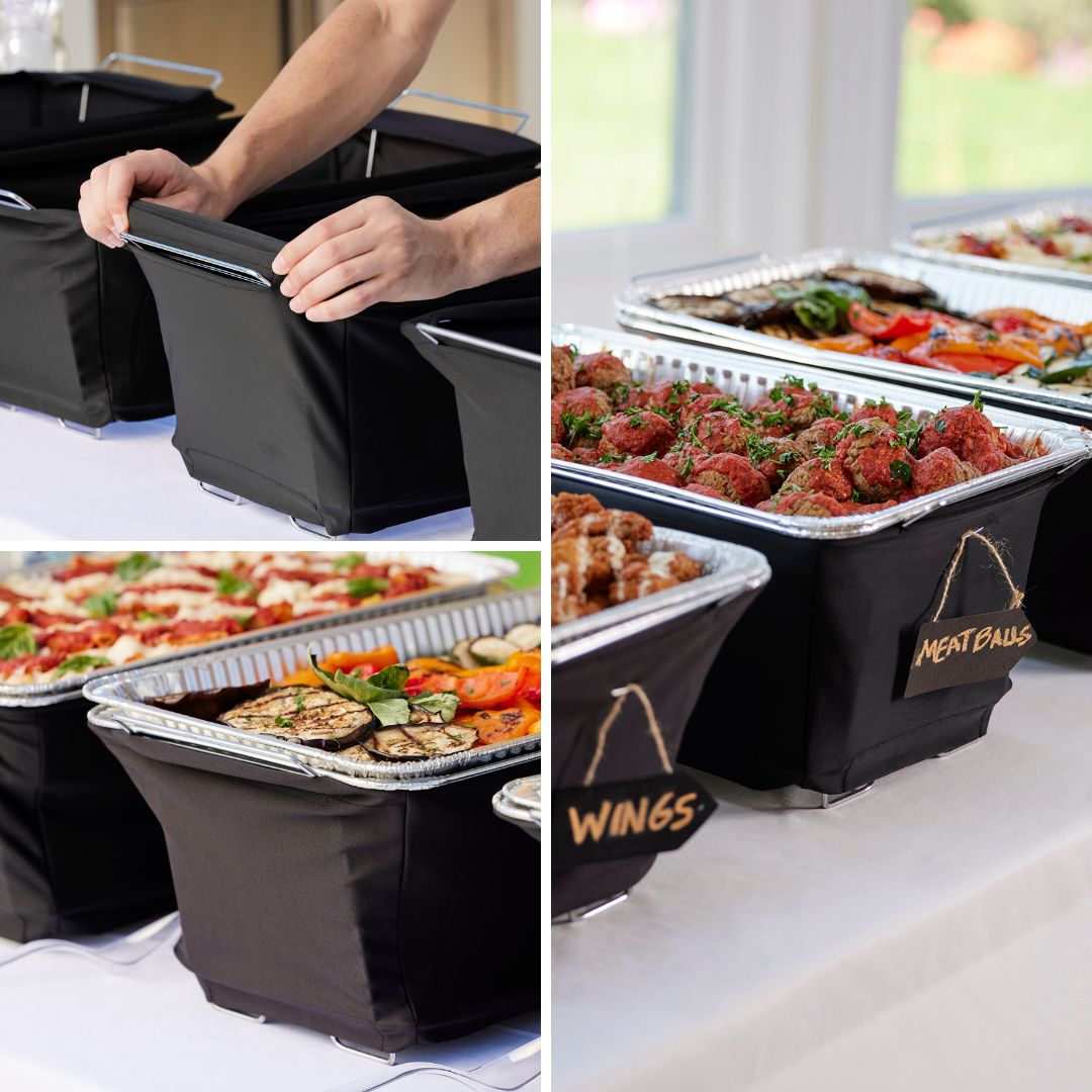 greenwald_sales's tweet image. 💫 Wow!! We have a brand new product from Chef Master 💫 

This chafer wind guard is just in time to celebrate buffet month.

Wind: 1 💨
Your Outdoor Buffet: ❌

Level up your hosting game with chafer wind guards and show that breeze who's boss! 🚫💪

#chefmaster #weareMAFSI