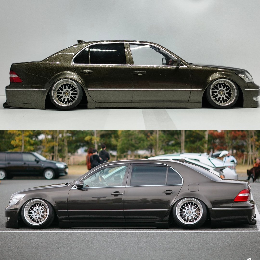 HFACTORY3's tweet photo. 実車とプラモ
@celsior_13 https://t.co/YdJK8A18PI