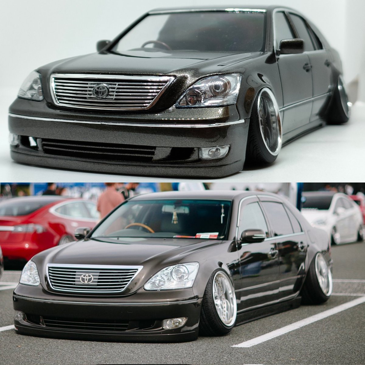 HFACTORY3's tweet photo. 実車とプラモ
@celsior_13 https://t.co/YdJK8A18PI