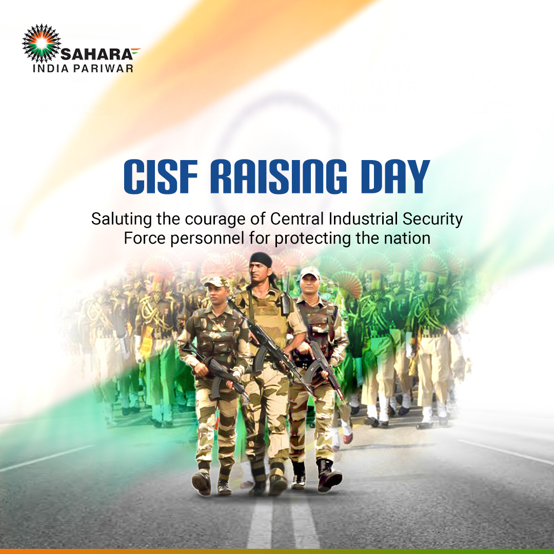 We salute the #CISF for their tireless vigilance and bravery, which keeps us safe and allows us to focus on progress and development. #JaiHind #CISFRaisingDay