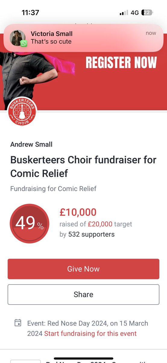 £10,000 for <a href="/comicrelief/">Comic Relief</a> so far! Unbelievable achievement and a combined effort from Buskerteers across Essex, Suffolk, Sussex, Hampshire and Dorset <a href="/BBCSouthNews/">BBC Hampshire & Isle of Wight</a> <a href="/BBCLookEast/">BBC East</a> <a href="/BBCSuffolk/">BBC Suffolk</a> <a href="/BBCRadioSolent/">BBC Radio Solent</a> <a href="/BBCEssex/">BBC Essex</a>