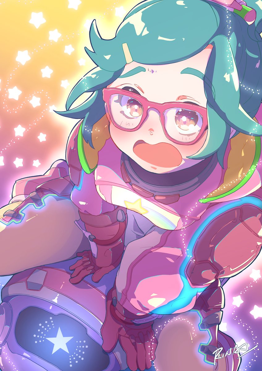 0DI_NA0's tweet image. ✨💗Magical Girl RETRO STAR MEI💗💫
#OverwatchFanart #Overwatch2