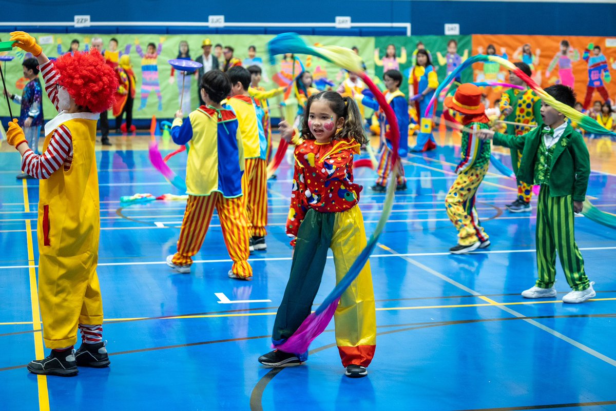 One of my favorite annual traditions of ISB is Grade 2 circus show 🎭 so proud of these two little clowns 🤡