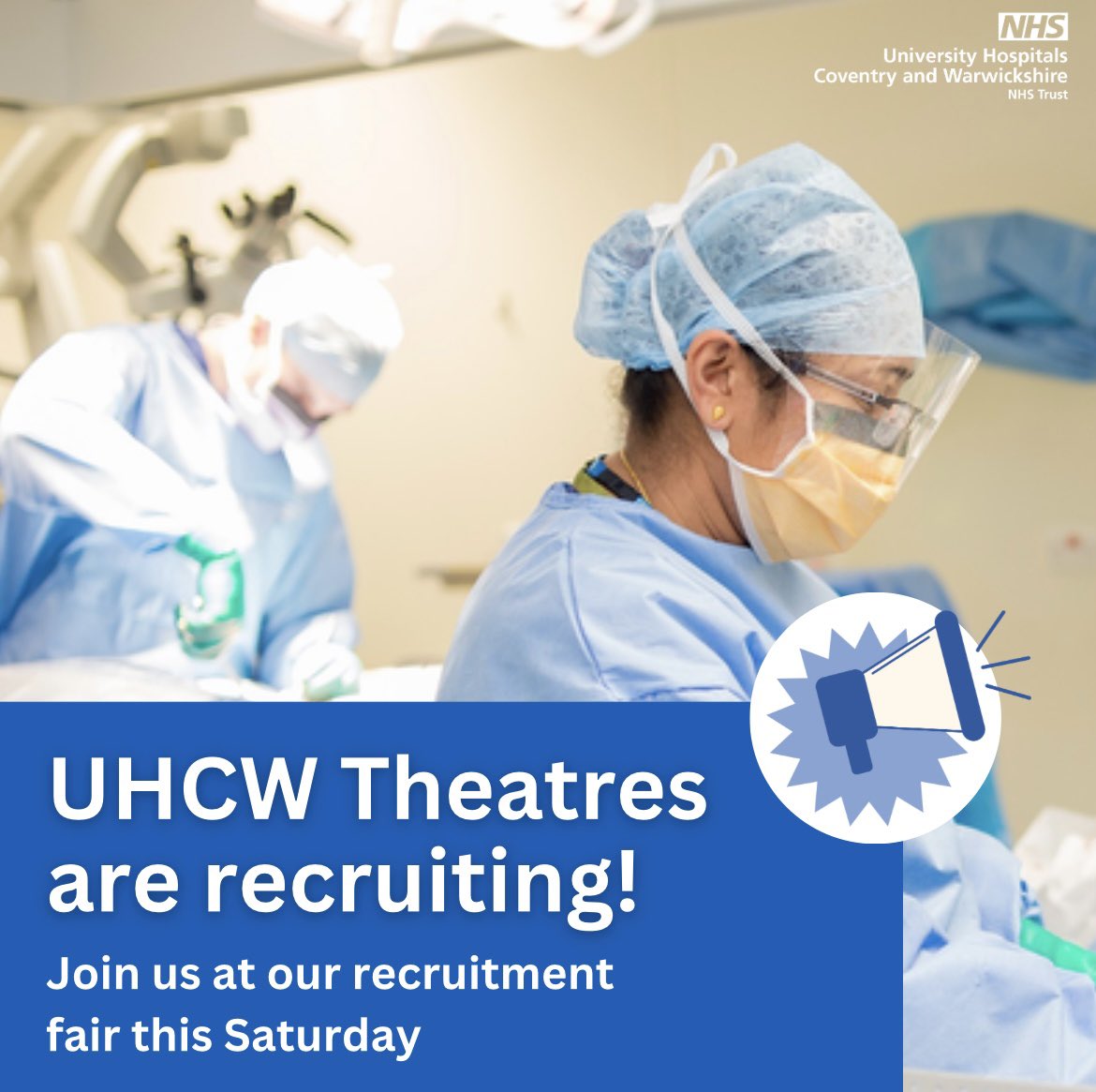 Eve Harvey (@eveharveytm) on Twitter photo Our Theatre recruitment fair is now in full swing. What an amazing turnout! Thank you to those attending and sharing your passion to work in Theatres. Thank you to the team who worked hard making the event such a success. π<a href="/JoanGoodbody/">Joan Goodbody</a> <a href="/UHCW_THEATRES/">@UHCWTheatres</a> <a href="/nhsuhcw/">UHCW NHS Trust</a> Our Theatre recruitment fair is now in full swing. What an amazing turnout! Thank you to those attending and sharing your passion to work in Theatres. Thank you to the team who worked hard making the event such a success. π<a href="/JoanGoodbody/">Joan Goodbody</a> <a href="/UHCW_THEATRES/">@UHCWTheatres</a> <a href="/nhsuhcw/">UHCW NHS Trust</a>