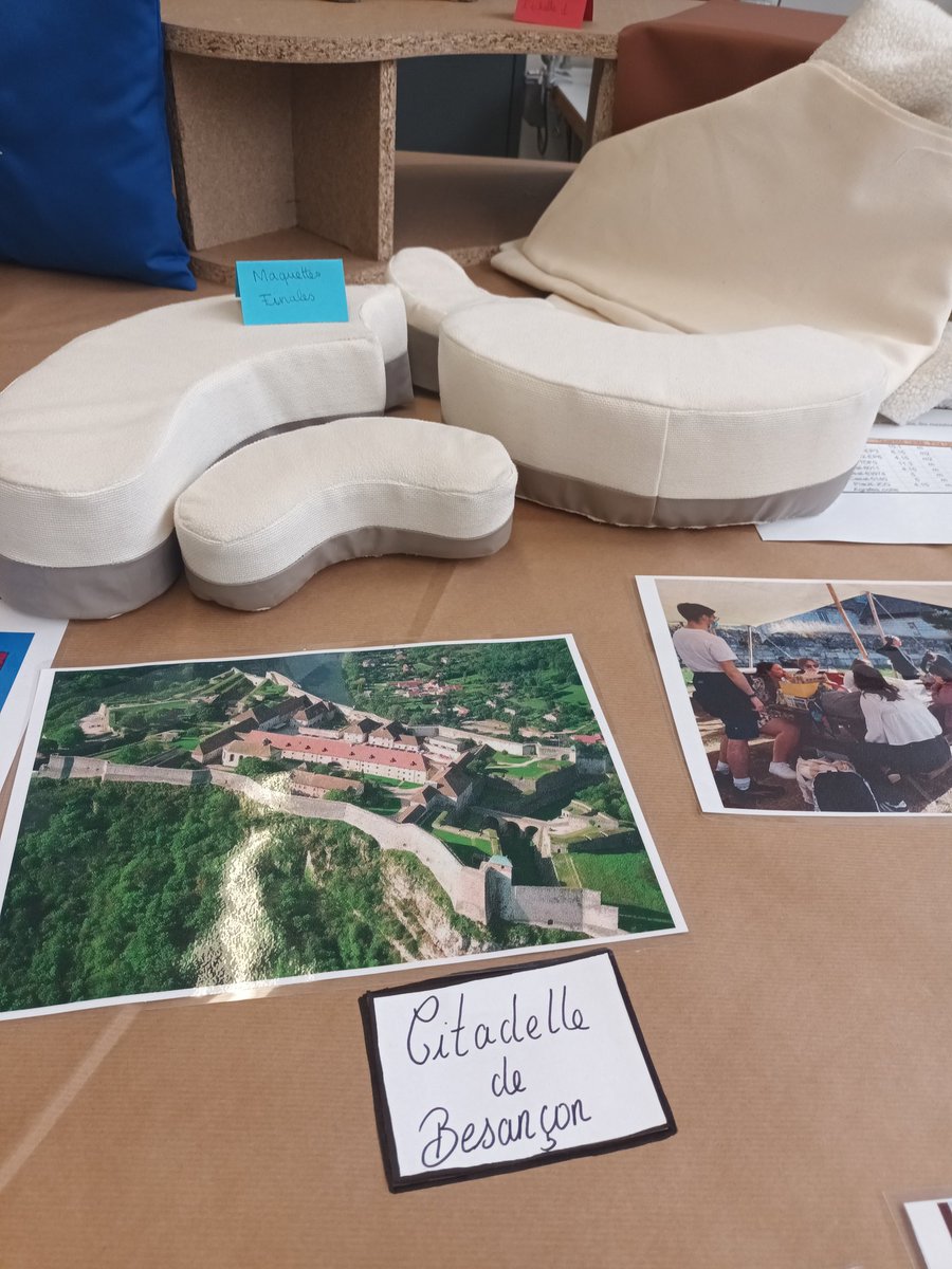 LpoBonaparte's tweet photo. #PO2024 au @LpoBonaparte à @AutunVille - filière #DNMADE Art de l'assise structures matériaux souples & textiles. Projets de 2e année en partenariat avec la Citadelle de @villedebesancon @DraeacBFC
@AcademieDijon https://t.co/4X6AFtbpU5