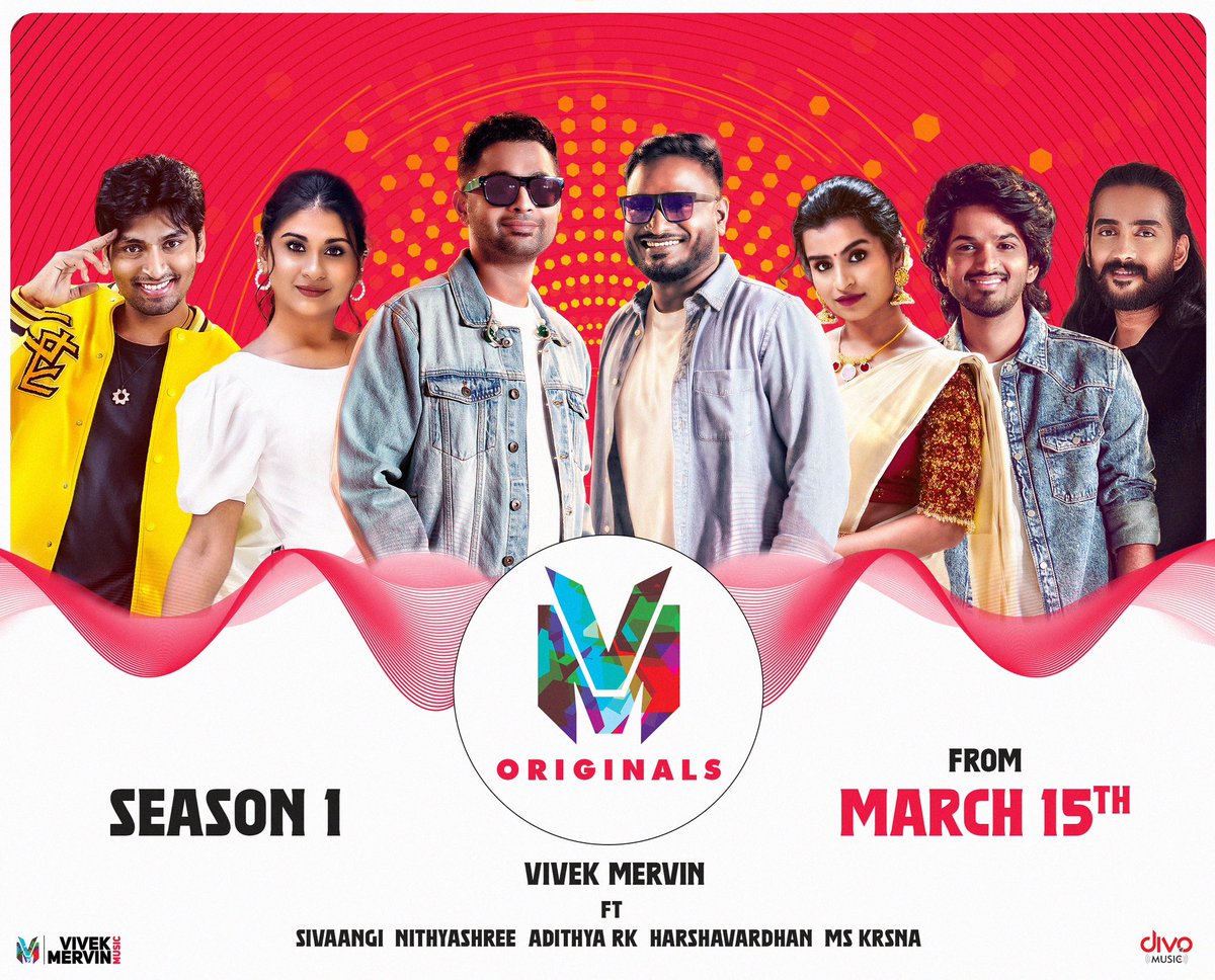 VM ORIGINALS is our brand new music series featuring some fantastic singers from Chennai We are bringing 5 songs in multiple genres & soundscapes. Hope you will enjoy SEASON 1 of VM ORIGINALS ❤️ Here is the trailer 👇 youtu.be/oIZ75eoPn6U @iamviveksiva @divomusicindia