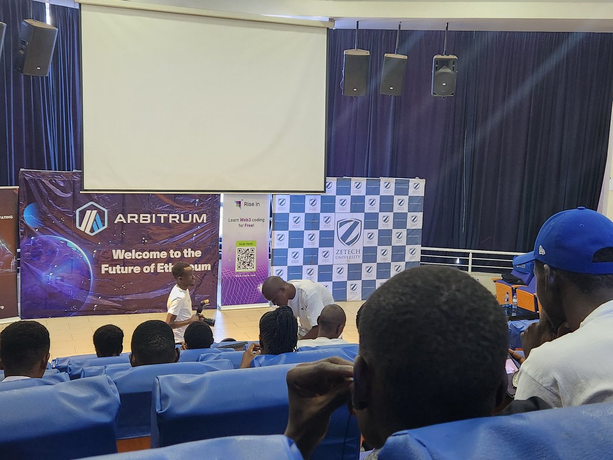 cryptogalaxy254's tweet photo. Excited to be at Zetech University for the Arbitrum Ideathon! Looking forward to seeing innovative ideas take flight and make an impact. #ArbitrumIdeathon #ZetechUniversity #Arbitrum https://t.co/207sKSBcRZ