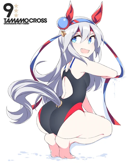 【Skeb】競泳水着タマちゃんリク有難う御座いました…! 