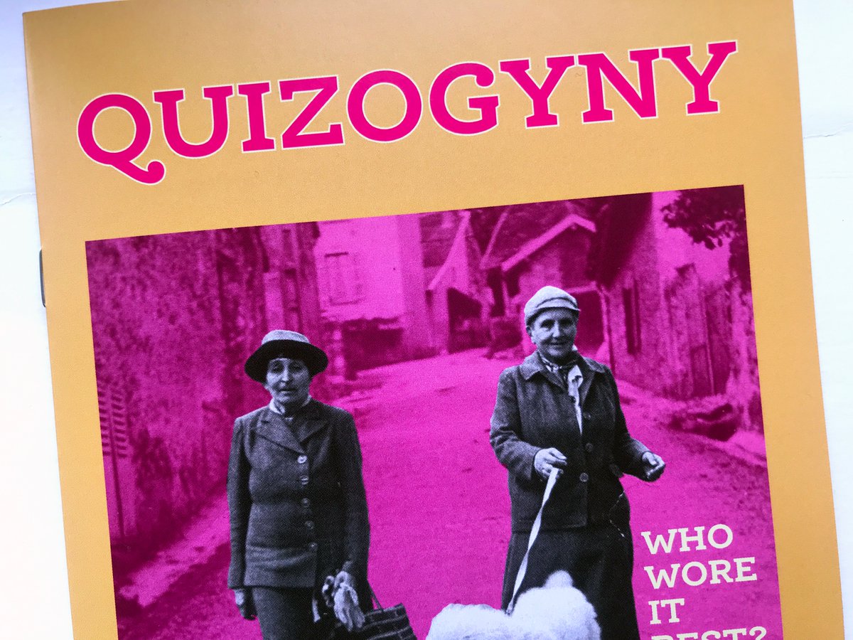 Check out our beautiful new look <a href="/quizogyny/">Quizogyny</a> pub quiz zine. 
For issue 11 we done a total redesign. But our intersectional feminist manifesto remains unchanged. Fight the Patriarchy over five rounds!
On Etsy now - analogue or digital versions available.
etsy.com/uk/listing/169…