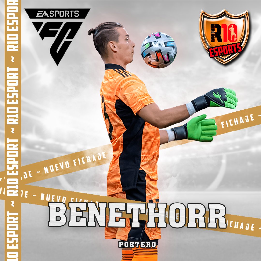 R10_eSports's tweet photo. 🇪🇸🚨Fichaje🚨
Tenemos el honor de poder a @BenethorR, un gran portero q viene para aportar al equipo, un seguro más bajo palos 
🇵🇹 🚨Assinatura🚨
Temos a honra de poder contar com o @BenethorR, um grande goleiro que vem para contribuir com o time, mais segurança entre os postes https://t.co/quhC6SVQ4a