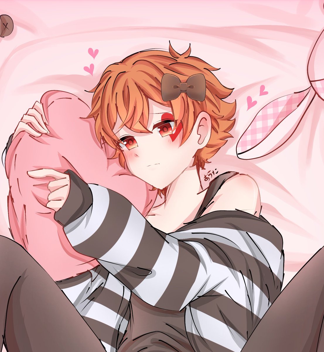 YushikiArata's tweet photo. 夢 | R18 | ♂♡ | 🩸❤
𝙲𝚠// カントボーイ 

❤: "𝚆-𝚆𝚑𝚊𝚝 𝚎𝚕𝚜𝚎 𝚍𝚘 𝚢𝚘𝚞 𝚑𝚊𝚟𝚎 𝚙𝚕𝚊𝚗𝚗𝚎𝚍...?

" 𝙽𝚊𝚞𝚐𝚑𝚝𝚢 𝙰𝚍𝚍𝚒𝚎, 𝚊𝚜 𝚊𝚕𝚠𝚊𝚢𝚜...♡"
 https://t.co/6lSdwrK8dC

#yumenackalgallery https://t.co/ViT0QaFO5b