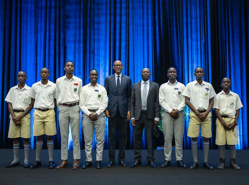 More beautiful moments with Patron Ntare School Old Boys Association yesterday at the NSOBA Cocktail RCC Rwanda Kigali