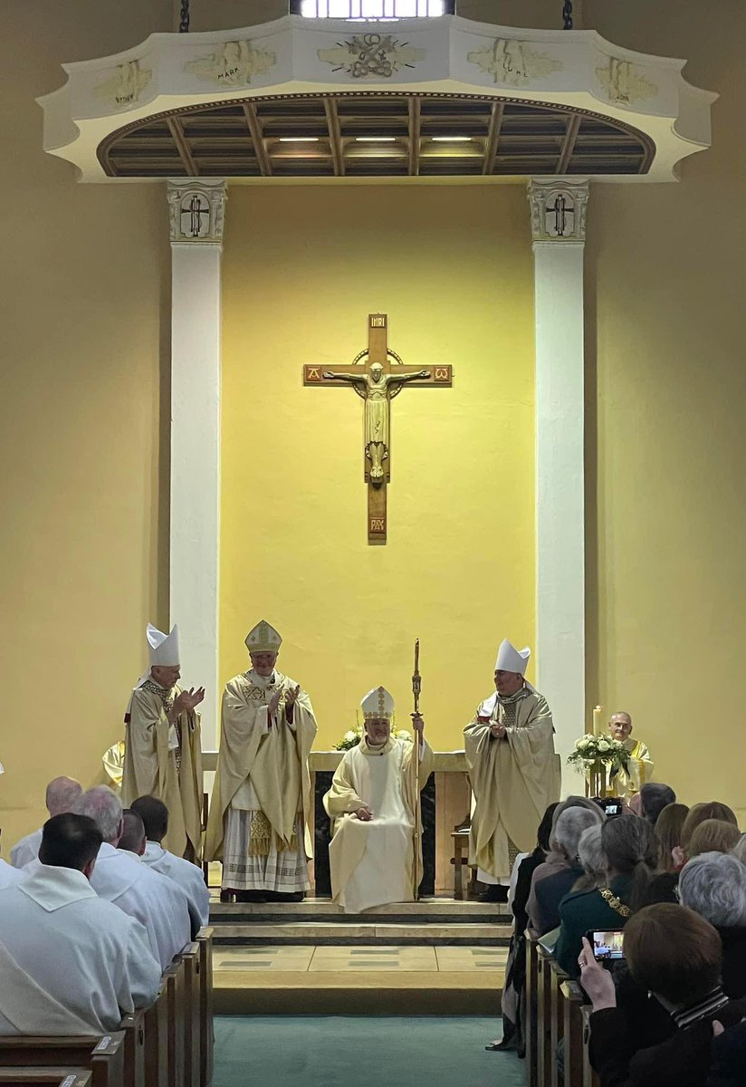 The ninth Bishop of Galloway, the Right Reverend Francis Dougan, has been ordained in the Church of St-Peter-in-Chains, Ardrossan on Saturday 9th March.