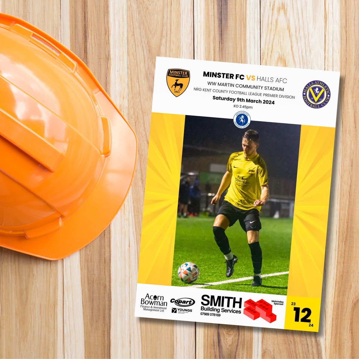 MinsterFC1911's tweet image. FREE #DIGITALPROGRAMME for our @KCFL1516 Prem Div match against @HAFCOfficial 
 
Link = qrco.de/MFCPROG12

Thanks to our sponsors:
#KevinPSmithBuilders
#AcornBowmanFinance
@CopartUKLimited
#YoungsTBM 

Spread the word via our friends:
@GroundhopperUK
@NonLeagueCrowd