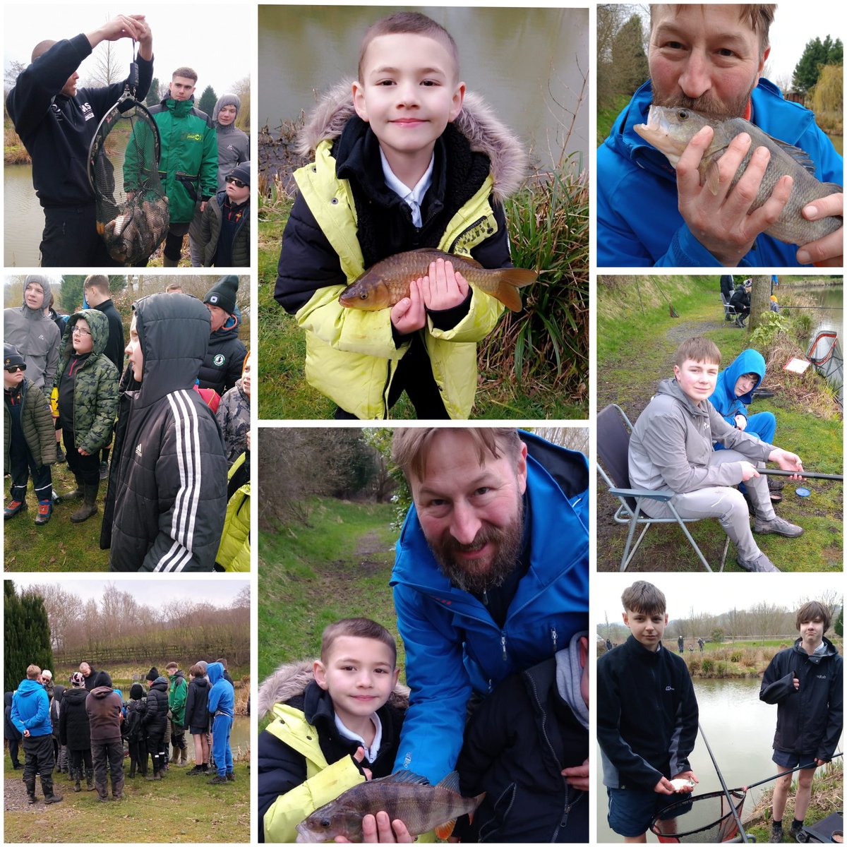 An absolute belter of a 🎣 session this week with @BarrowfordSch @IghtenhillPS @ParkPrimary_SCH @hyndburnacademy @SacredHeartcoln @PadihamPrimary.Some fantastic specimens caught during our #FeelGoodFriday 🎣 session by @BarrowfordSch inc x2 HUGE perch.@angling_times @AnglingTrust