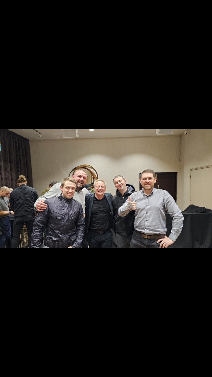 What a great night with the lads