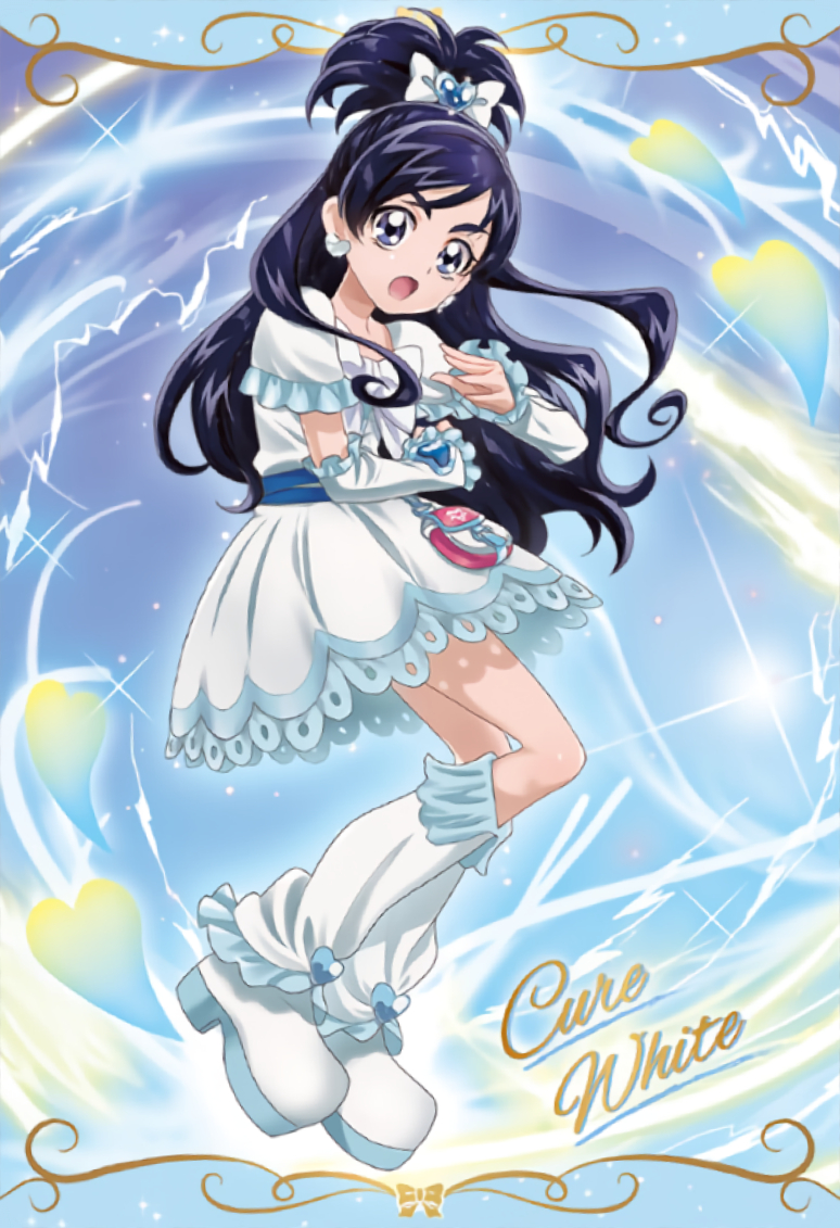 PrecureCardsBot's tweet image. Precure Card Wafer: Cure White ~Original outfit~ 🤍https://t.co/KBels39lS9