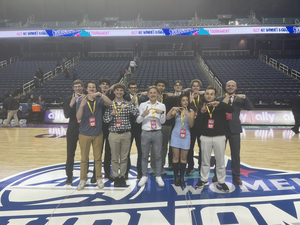 Bill Roth (@billroth2020) on Twitter photo In total, we have 12 of our <a href="/commvt/">VT School of Communication</a> SMA students covering the ACC women’s tournament. 🏀
So impressed with their dedication & passion and appreciative of the conference for accommodating all of our students from various media platforms. #VTSMA In total, we have 12 of our <a href="/commvt/">VT School of Communication</a> SMA students covering the ACC women’s tournament. 🏀
So impressed with their dedication & passion and appreciative of the conference for accommodating all of our students from various media platforms. #VTSMA