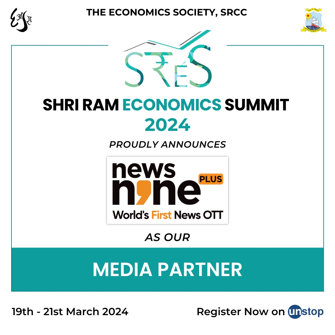 SRCCEcosoc's tweet photo. The Economics Society, SRCC is honoured to announce News9Live as its official Media Partner.
Delegate registrations are now open. Secure your spot by registering through the following link: https://t.co/Lw2vkp43vh.
#news9live #news #media #sres #ecosoc #srcc #du #fests #summit https://t.co/PypsB2bp9a