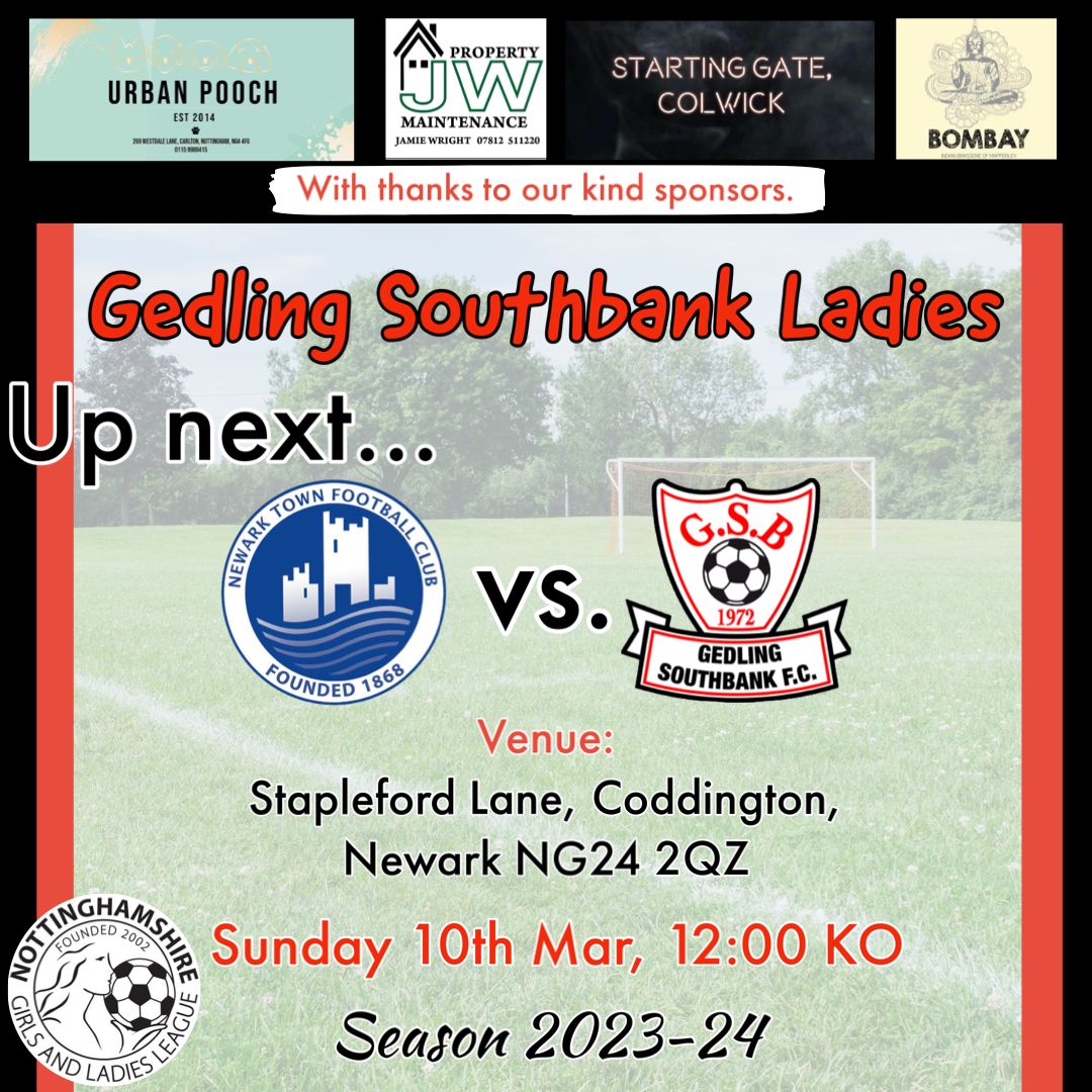 Gedling Southbank FC Girls & Ladies ⚽️🔴⚪ tweet media