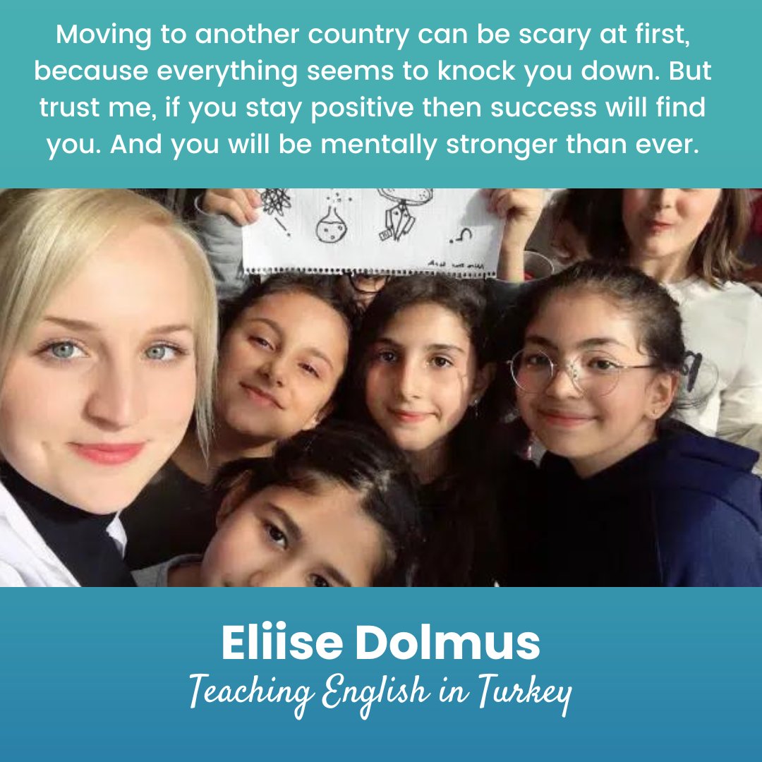 TEFLAcademyUK's tweet photo. Meet Eliise Dolmus 👋
Read their full story on our Alumni page:
https://t.co/B1zkGOQoIO
#theteflacademy #tefl #teflcourse #teachenglish #englishteacher #teachonline #teachenglishonline #teflteacher #esl #eslteacher #tesol #teflacademy #onlineteacher https://t.co/4qSzSoAOer