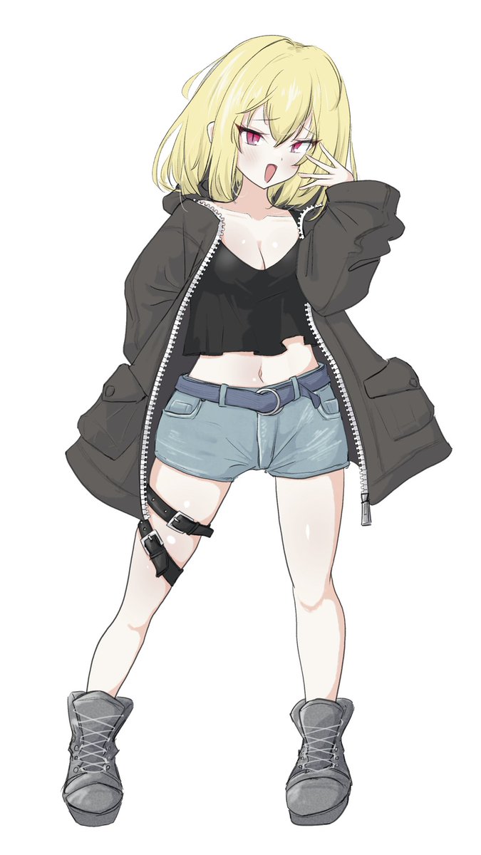 TRPG用に描いたOC
𝑬𝒙𝒕𝒆𝒓𝒎𝒊𝒏𝒂𝒕𝒆(この子の名前) 