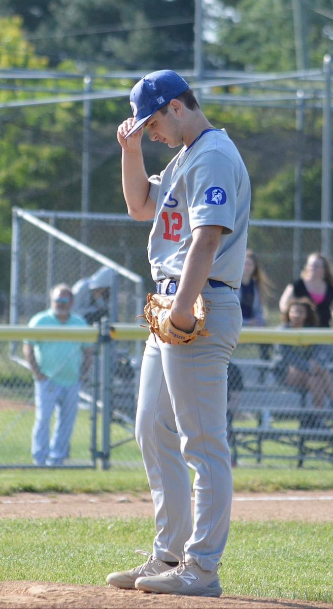 12 days until opening day! Today we have #12 Senior Infielder/Pitcher - Brandon Yoder! #GoDover🔵⚪️⚾️