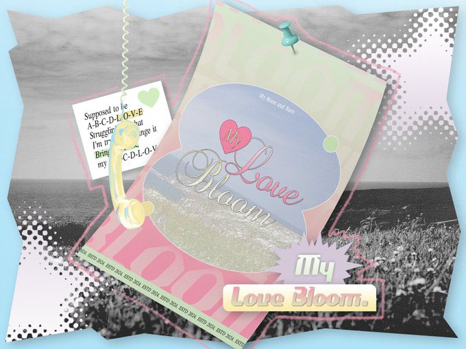 ͏ ͏͏ ͏͏ ͏͏ ͏ 
     The genteelly-painted acrylics of a motley
     color scheme: 
     ABCDLOVE - tinted  wonderland!  Penned in
     alphabets of newfound love n’ blank canvases.
͏ ͏͏ ͏͏ ͏͏ ͏
     🎨 ‧ ₊ ˚ ໒꒰ྀི ˶ෆ . ෆ˶ ꒱ྀི১