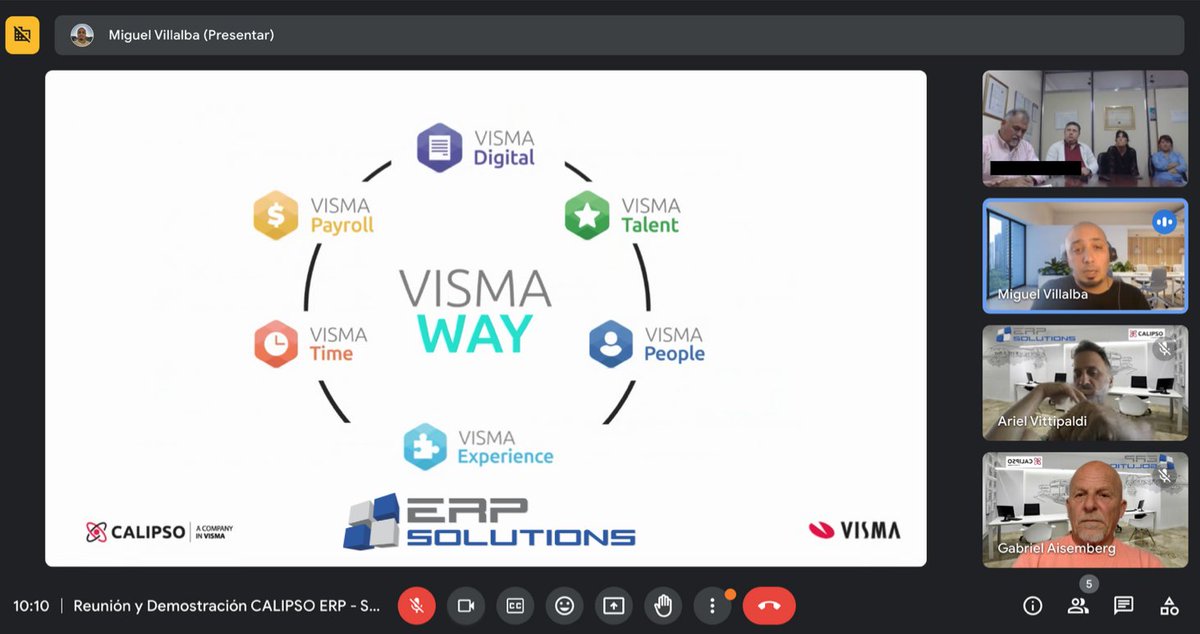 erpsolutions_ok's tweet photo. En ERP Solutions Group S.A. presentamos HR Visma Latam HR

Además de mostrar Calipso , mostramos la suite de HR que brinda soluciones de Visma Latam HR

Gracias Miguel Alejandro Villalba por el apoyo desde la Factory https://t.co/nLJQZUVOTe