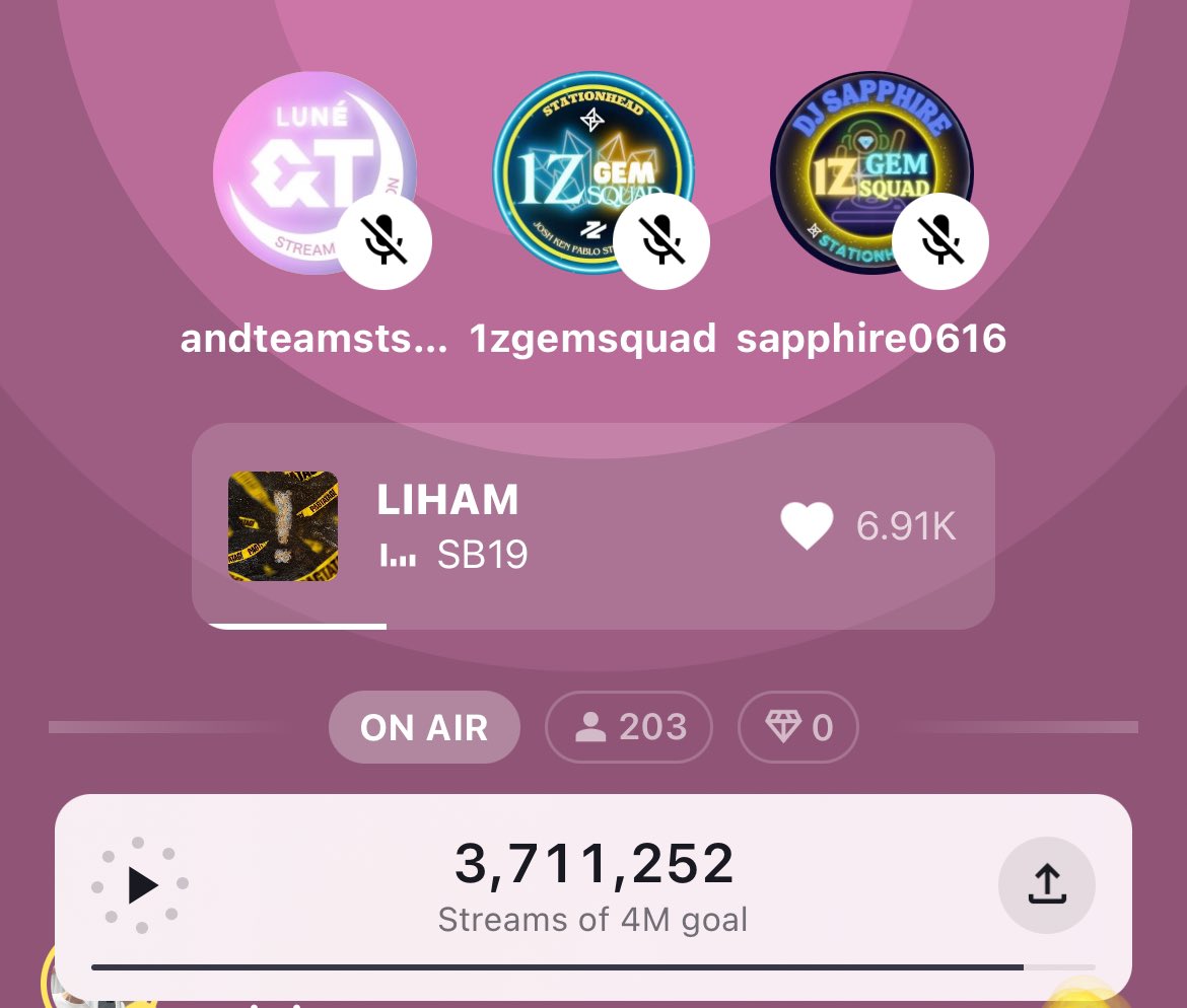 あなたも参加してみませんか？

現在、203名のLUNÉと
A'TIN(アティーン)が参加しています✨

コメント欄は
楽しい絵文字も飛び交ってます🎶

音声配信は22:00~23:00

入口は引用元で👇🏻

 #andTEAM
 #STATIONHEAD_andTEAM