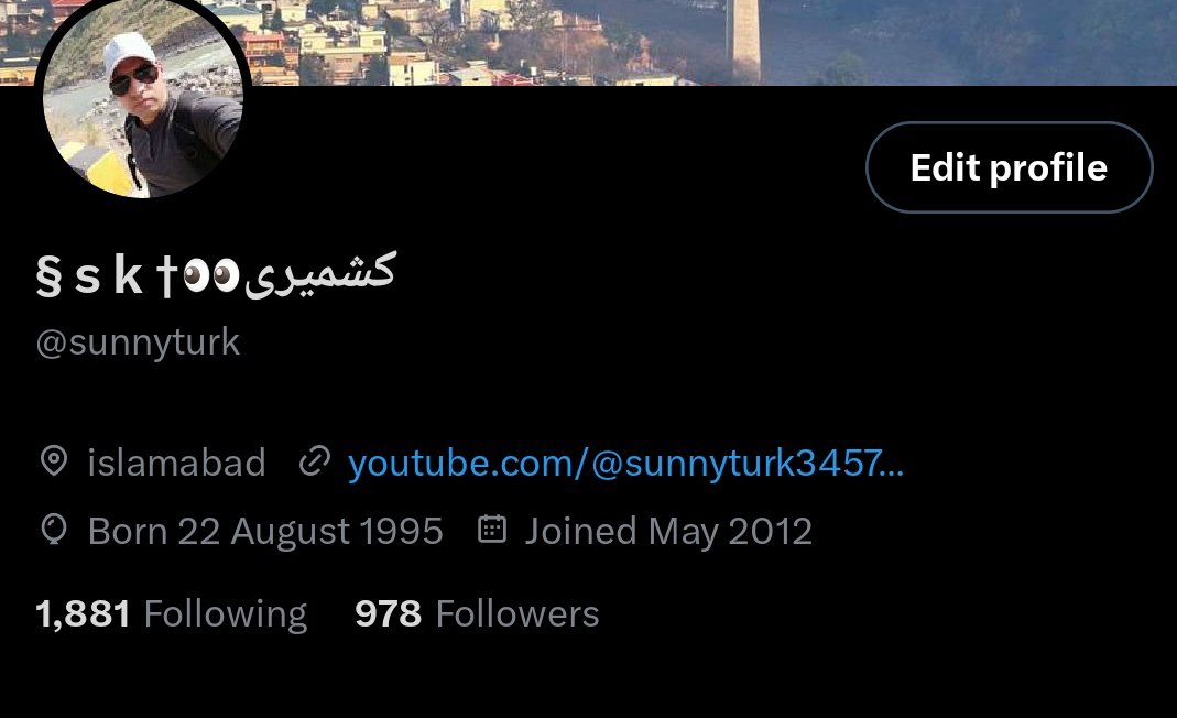 § s k †👀کشمیری tweet media