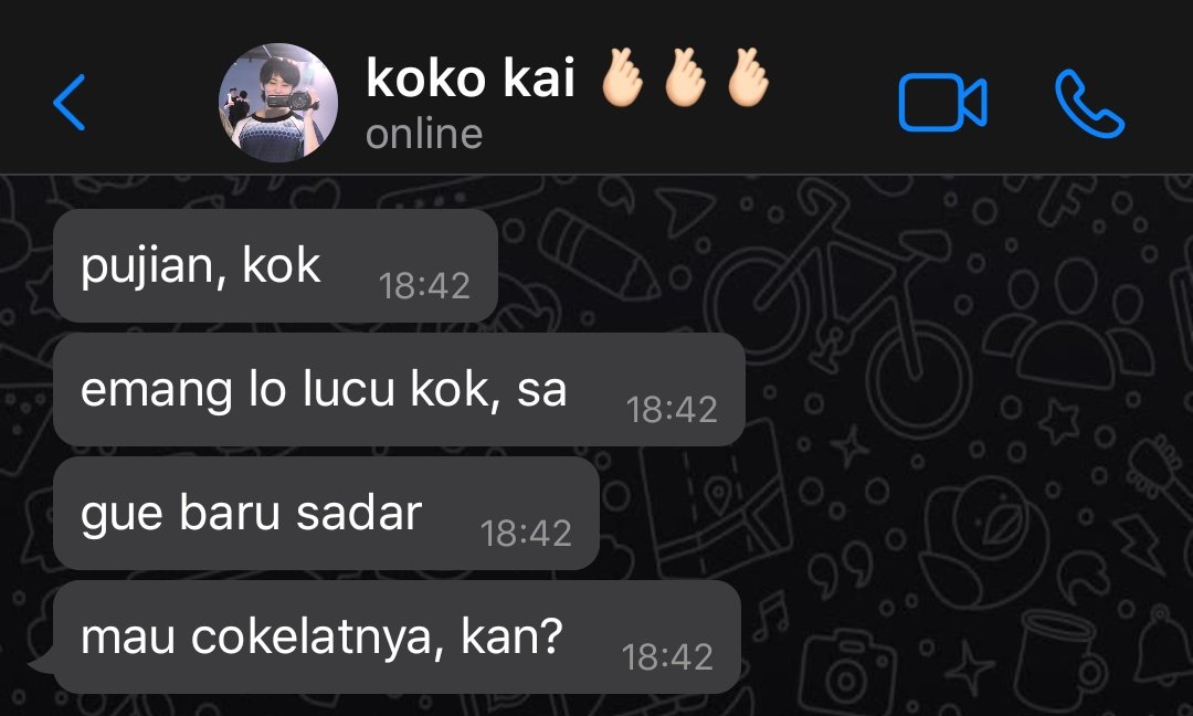 swaggersoobin's tweet photo. markhyuck few tweets au!
─ (#KaiSa) koko (pt. 2)

© swaggersoobin. https://t.co/Vi8FTifQj0