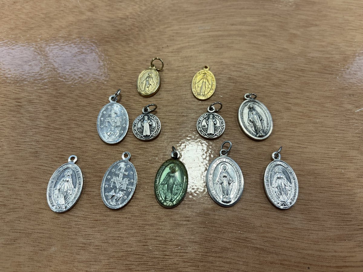 At the Dublin West constituency count staff have just broken for lunch as all 111 boxes have been opened. Below are the 11 miraculous medals that were found among the ballots this morning