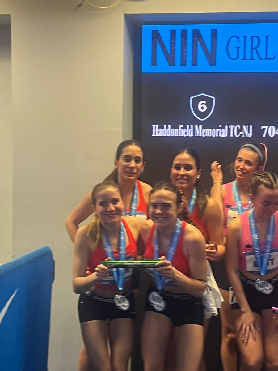 Did that really happen?!?
Couldn’t be prouder of Anna, Stella, Riley and Ava!   Finishing their season (and for some career) with All American Honors at Nike Indoor Nationals!!!!