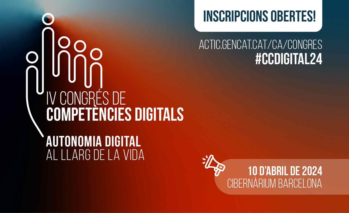 Els tallers “Porta la salut al mòbil” dirigits a majors de 55 anys, que vam portar a terme conjuntament amb l’Ajuntament de Mataró, han estat seleccionats per a ser presentats en el IV Congrés de competències digitals! 
<a href="/matarocat/">Ajuntament de Mataró</a> <a href="/gencat/">Generalitat de Catalunya</a> #competènciesdigitals #bretxadigital