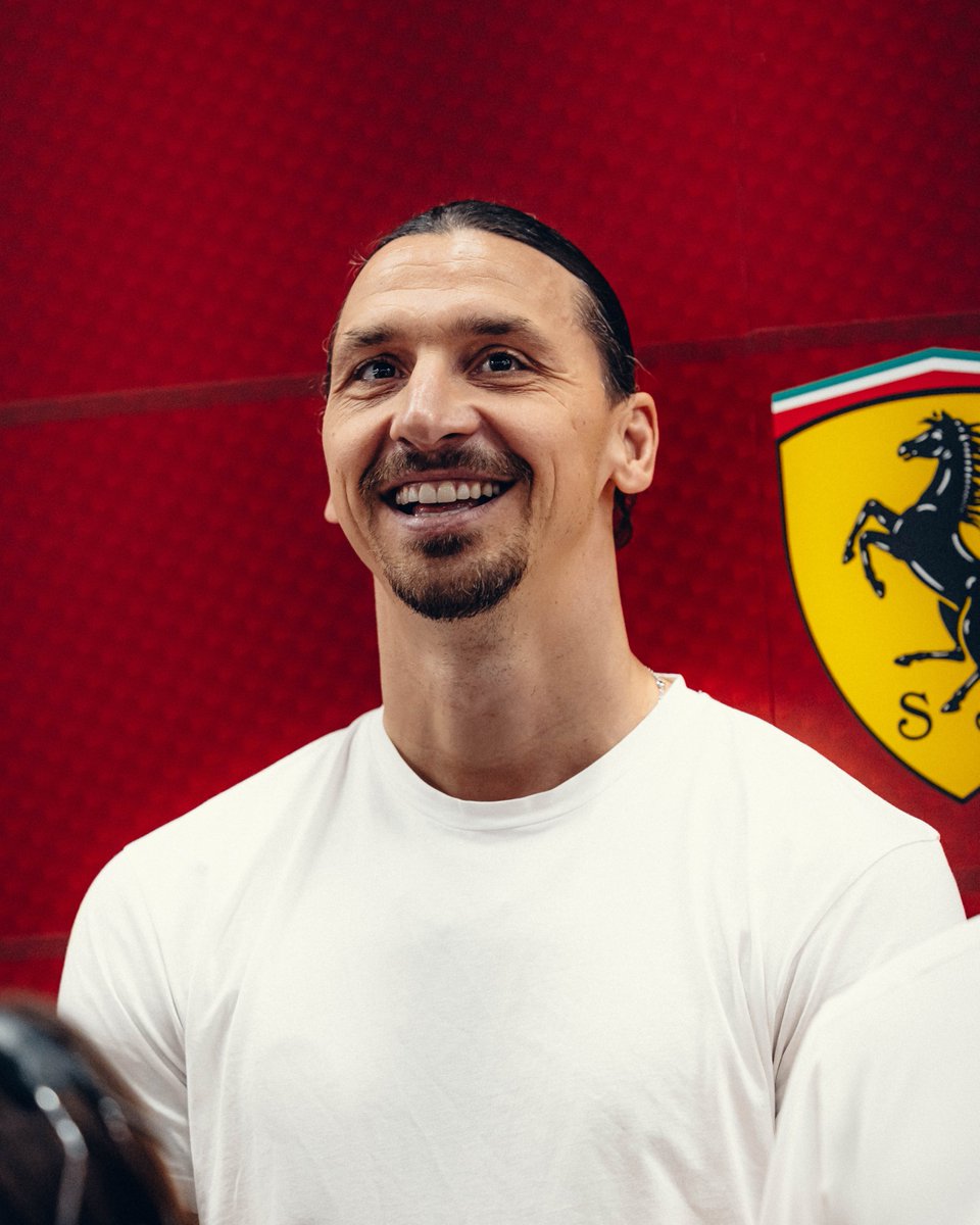 Always a pleasure to have <a href="/Ibra_official/">Zlatan Ibrahimović</a> with us in the garage 👊
