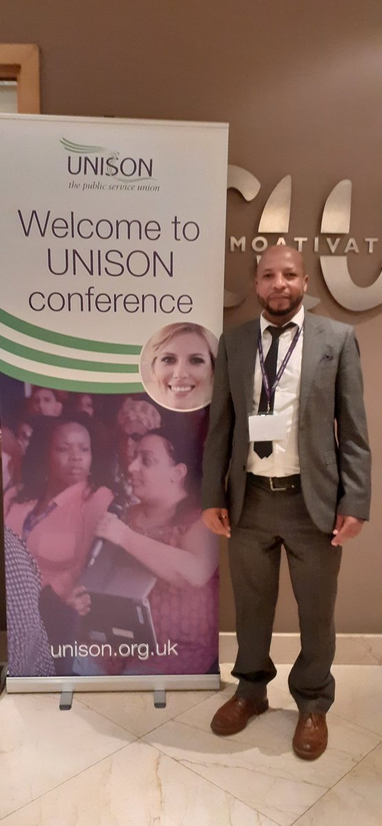 WestNNUNISON's tweet photo. Alex is from our branch attending as the @UNISONEastMids regional representative at the @UNISONCommVol National conference in Chester this weekend. He attended sessions on #Pensions and the #CostOfLiving crisis for the community sector. #OrganiseToWin https://t.co/iqfRy3K20W