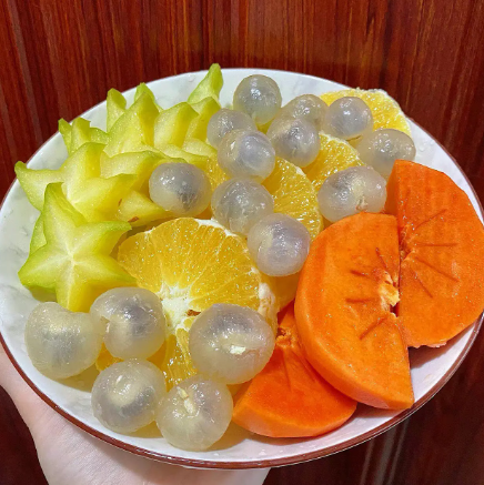 食後のフルーツ、洗ってカットしたフルーツが大好きです。