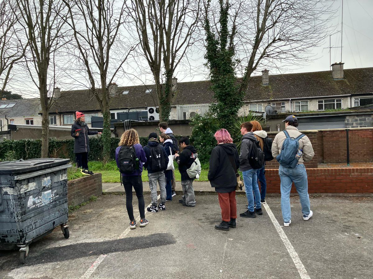 UCDRUP's tweet photo. Busy week for getting out and about with @UCDRUP BSc CPEP students. 1st years were out and about in Raheny doing a site inspection, 2nd years visiting the Kingfisher Project in Blarney Park Kimmage &amp; 3rd years in the Boyne valley looking at landscape and rural planning! https://t.co/Cyhmey4xmX