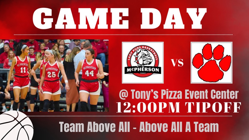 Time to send these seniors off the right way in what will be a big challenge vs. Fort Scott, who comes in at 22-2 on the year. Amazing battle yesterday and I know our players will fight today to finish on a high note! <a href="/MHSBullpups/">McPherson HS</a> <a href="/MHSStudSect1234/">MHS Student Section</a> #bullpupnation
