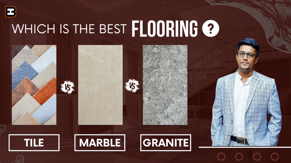 Struggling to choose between tile, granite, and marble for your home ??  Do check out this video...

Link : appurl.io/KWLhFgMoJV

#Tiles #Marbles #Granite #Flooring  #flooringTiles #hireandbuild #houseConstruction #BuildingContractors