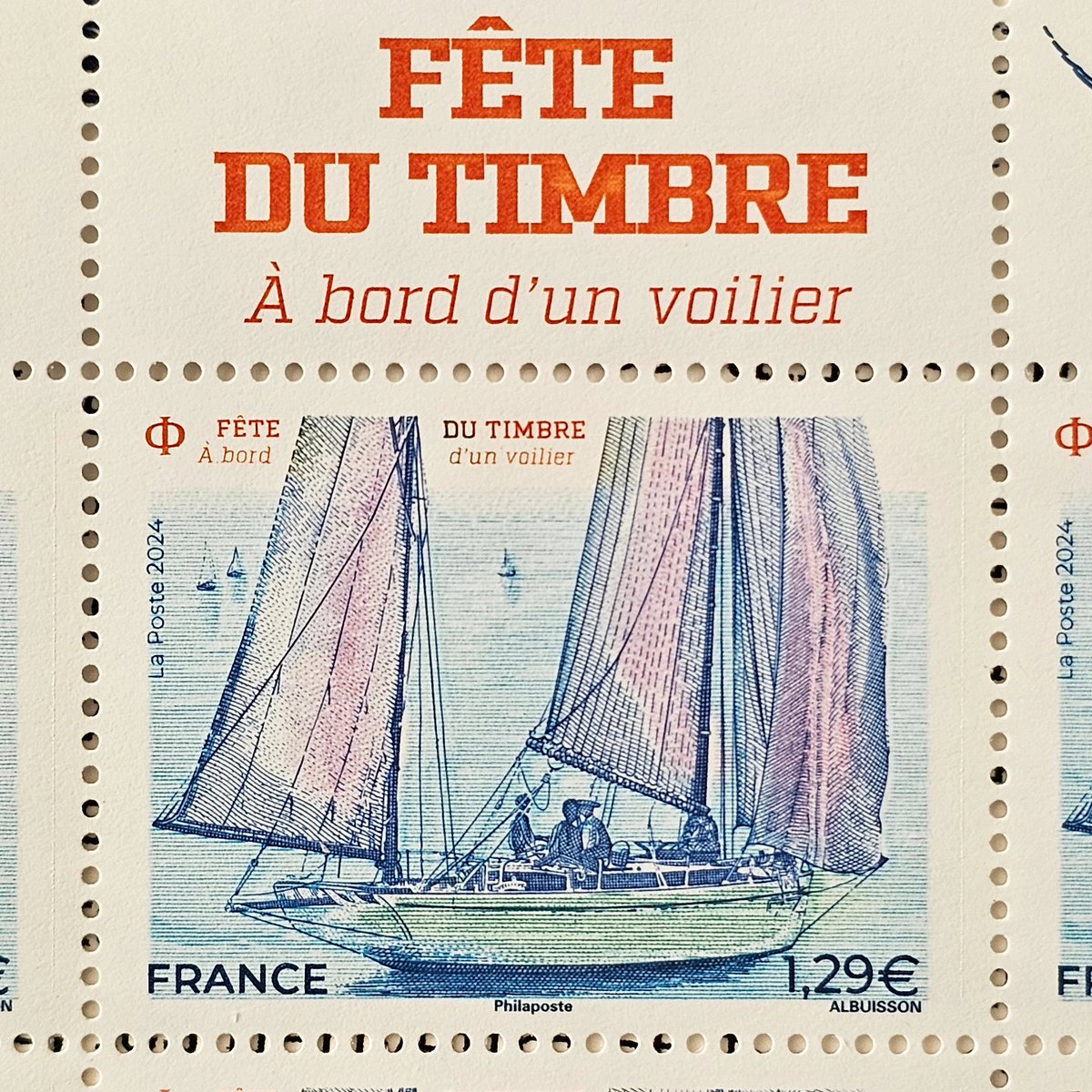 SGodeluck's tweet photo. La FÊTE DU TIMBRE 2024 ⛵️ se déroule dans 85 villes de France ce samedi 9 et dimanche 10 mars, avec une nouvelle thématique sur les plaisirs de la #navigation
#Philaposte #laPoste #timbres #philatelie #MaCollection #loisirs
#fetedutimbre https://t.co/xIZbDXiODy
