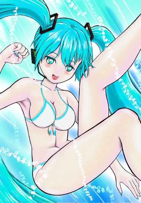 新しい絵をアップ出来ずすまんです💦
#ミクの日 