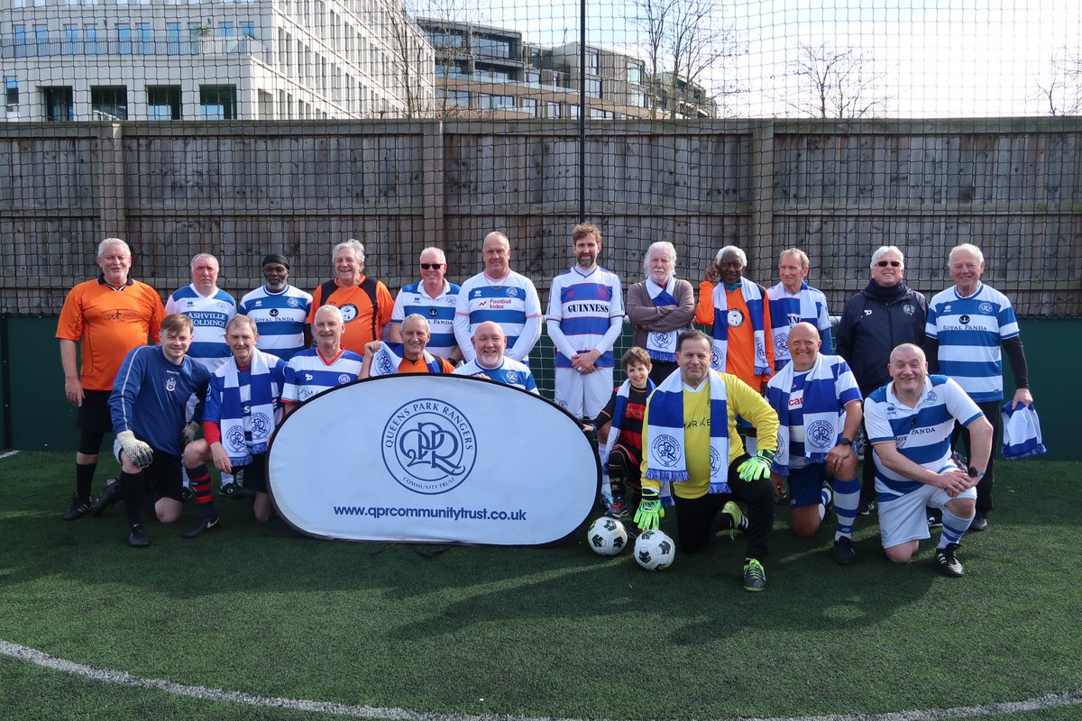 This morning <a href="/QPR/">QPR FC</a> Walking Football Team took part in an mini-tournament! ⚽️

Both teams will now head to Loftus Road to watch the R’s 💪

For more information on how to join our team, contact sinead.friel@qpr.co.uk