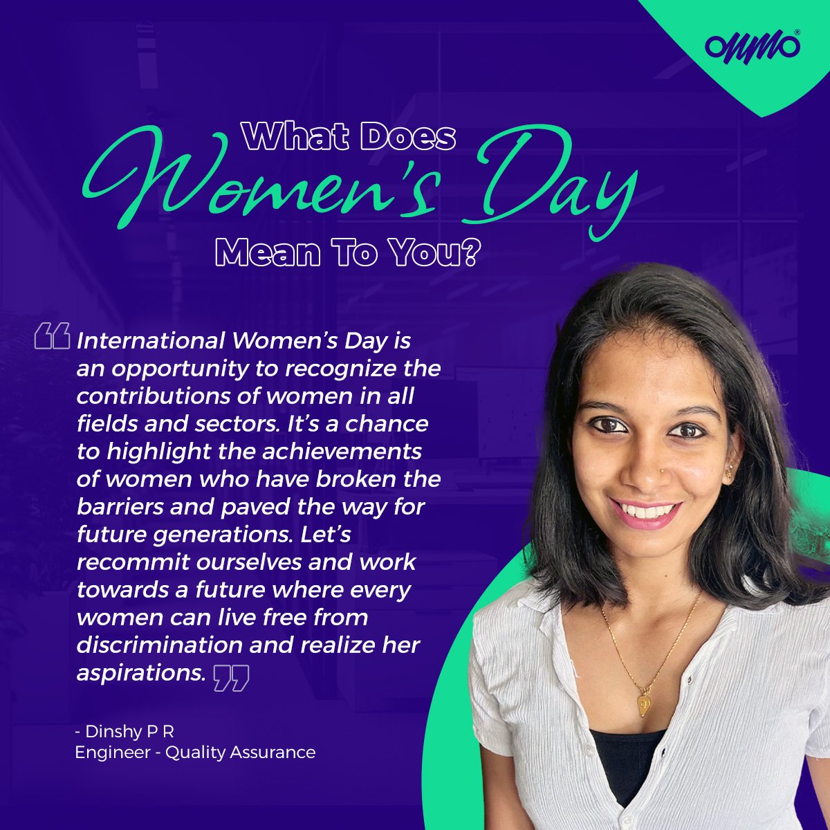 Dinshy from our Quality Assurance Team shares her thoughts on the brave journey of women and the importance of equality. #InternationalWomensDay #IWD